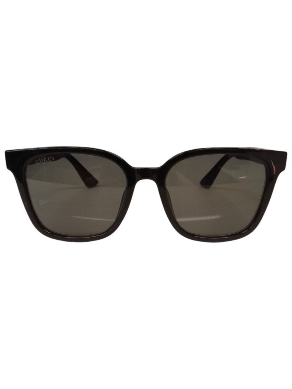 Gucci Sunglasses Square 56 Black / Pre Owned Eyewear